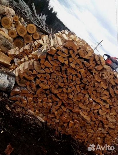 Дрова колотые