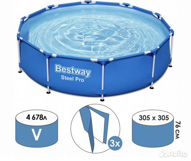 Каркасный бассейн