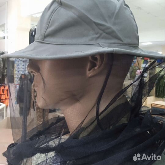 Панама-накомарник с кольцом Антигнус