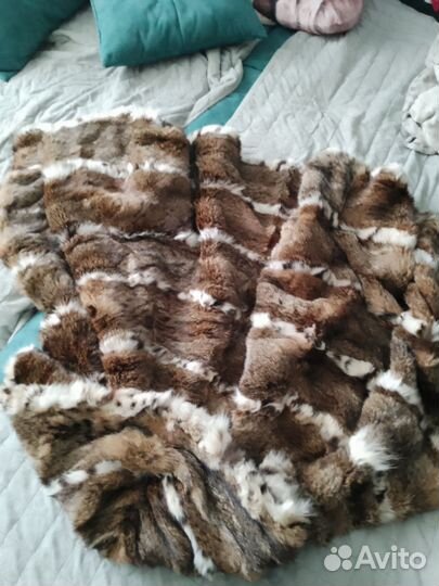 Шуба из меха рыси