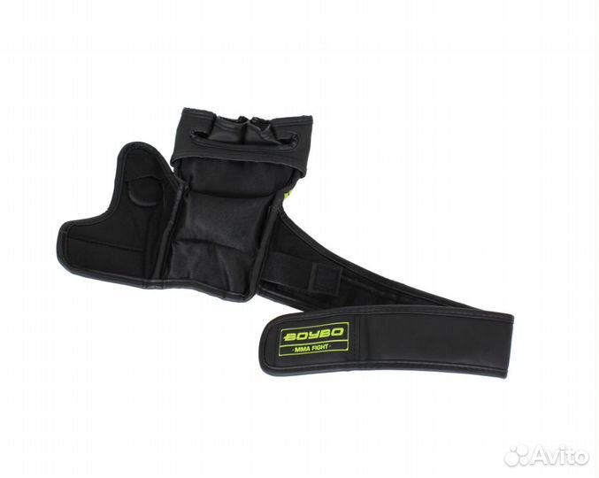 Перчатки для мма BoyBo Stain зеленые (M)