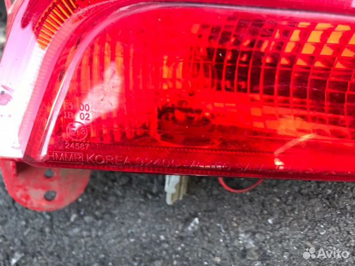 Фонарь противотуманный задний левый Hyundai Creta