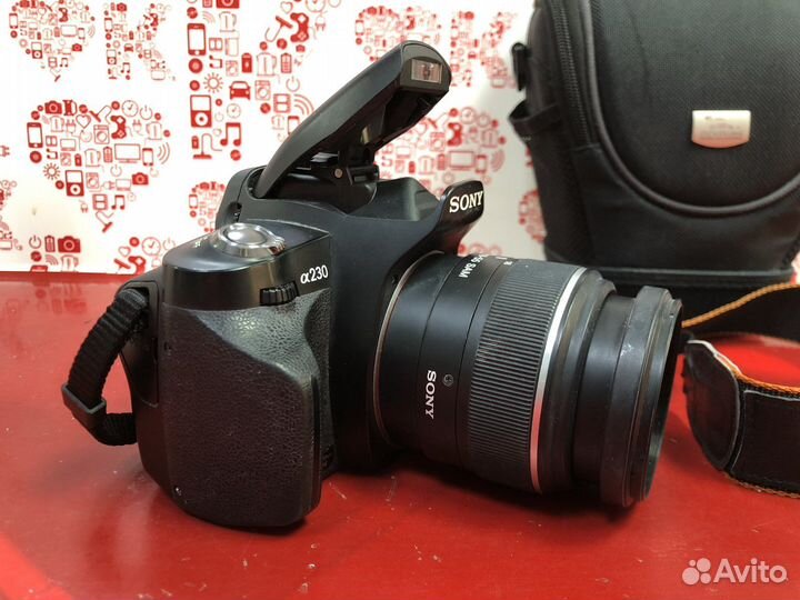 Зеркальный фотоаппарат Sony dslr-A230 с Сумкой Т03