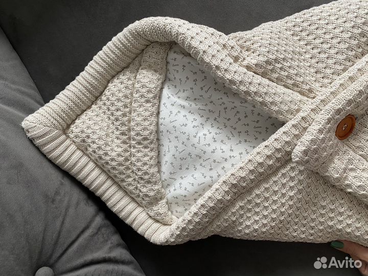 Конверт одеяло на выписку осень зима