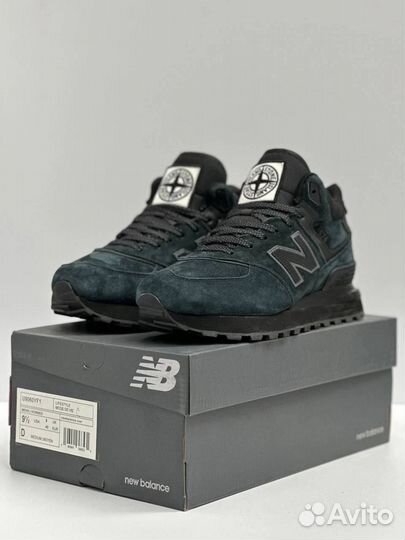 Кроссовки New Balance 574 Stone Island зимние