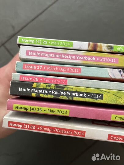 Jaime Oliver, кулинарные журналы