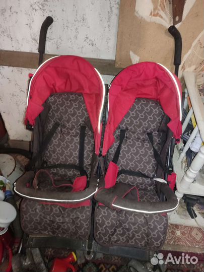 Двухместный коляска