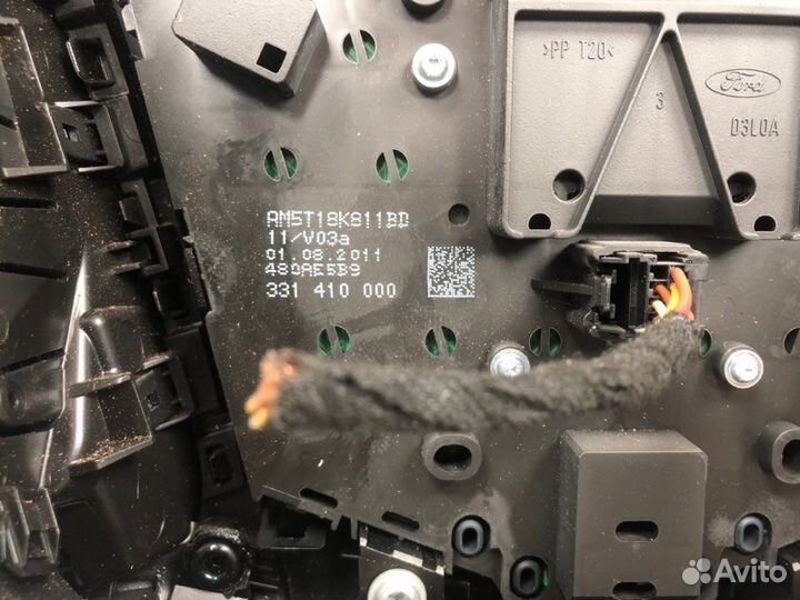 Блок управления магнитолой Ford Focus универсал