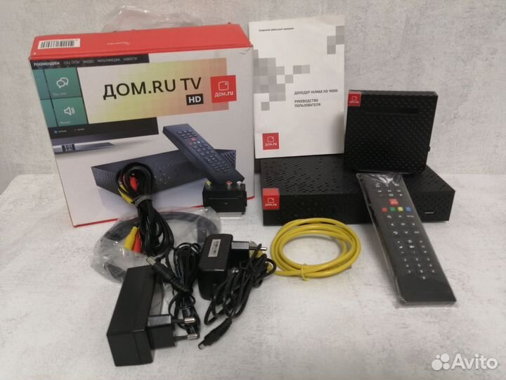 Тв приставка + Wifi роутер Дом.ру