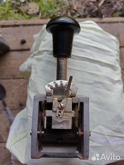 Нумератор полуавтоматический пр-во СССР