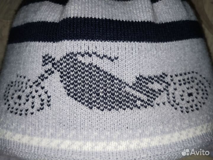 Новая деми шапка мальчику (р.48)