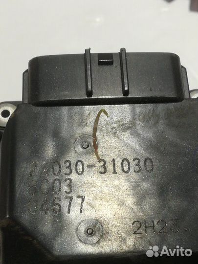 Дроссельная заслонка Toyota Harrier GSU30 2GR-FE