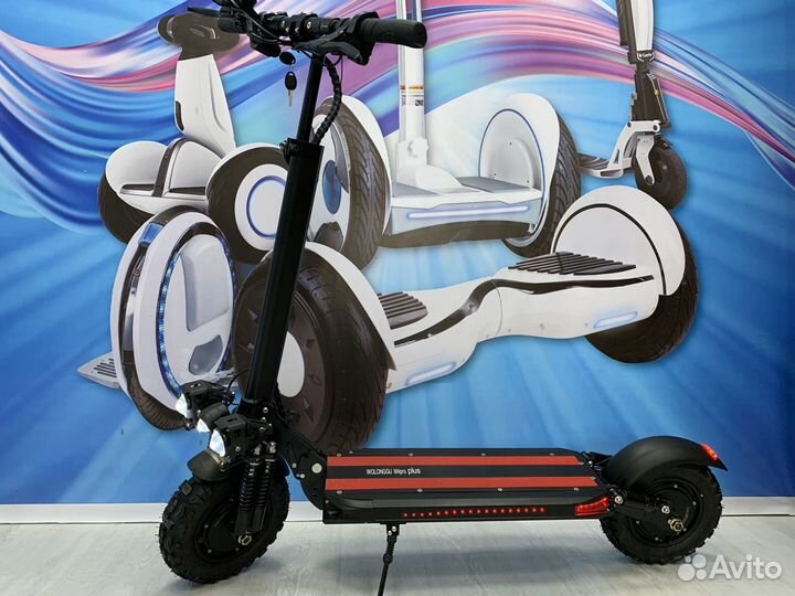 Электросамокат Wolong M4 PRO + 20AH Полный привод