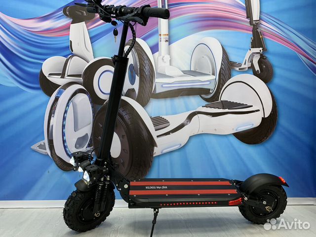 Электросамокат Wolong M4 PRO + 20AH Полный привод