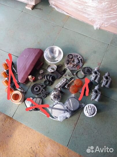 Запчасти на мотоцикл ява