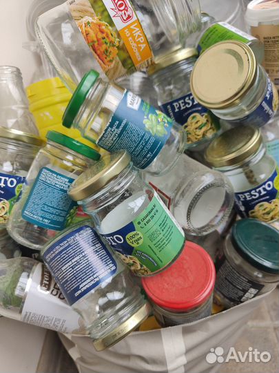 Стеклянные банки и баночки с крышками