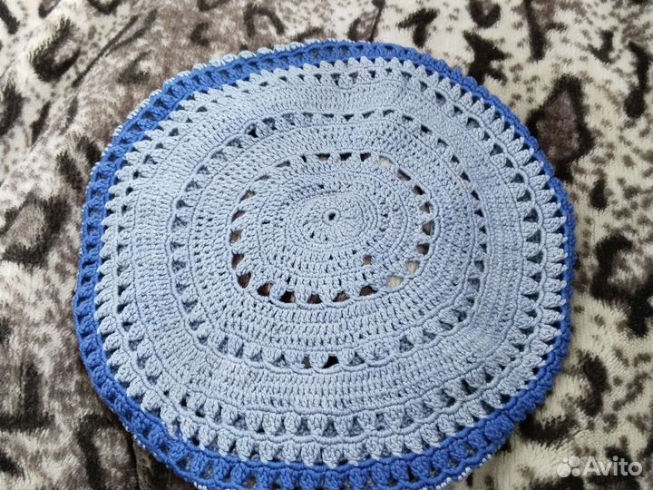 Берет женский крючком вязан