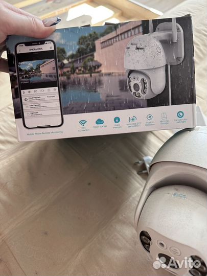 Камера видеонаблюдения wifi уличная бу