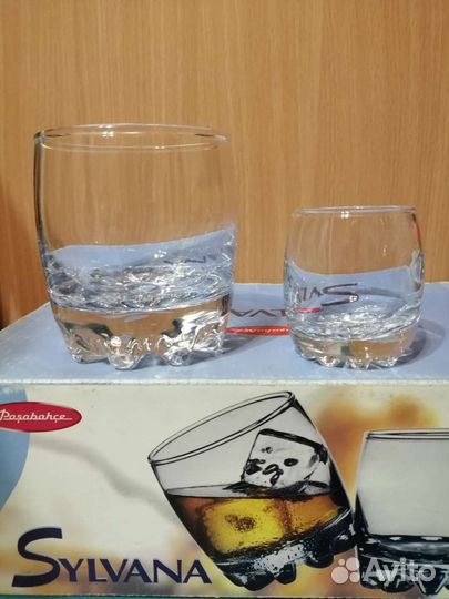 Стаканы, стопки для крепких напитков (набор 12шт)