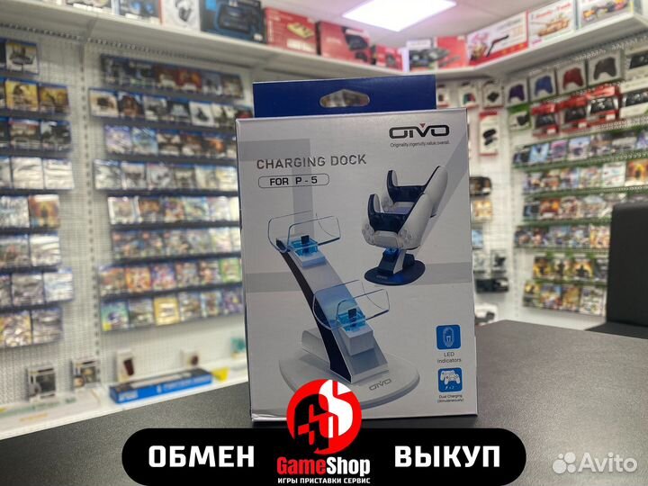 Зарядная станция PS5 Dual Charging Dock IV-P5234