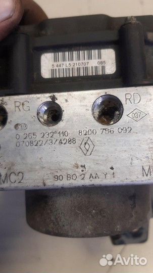 Блок ABS (насос) Renault Logan