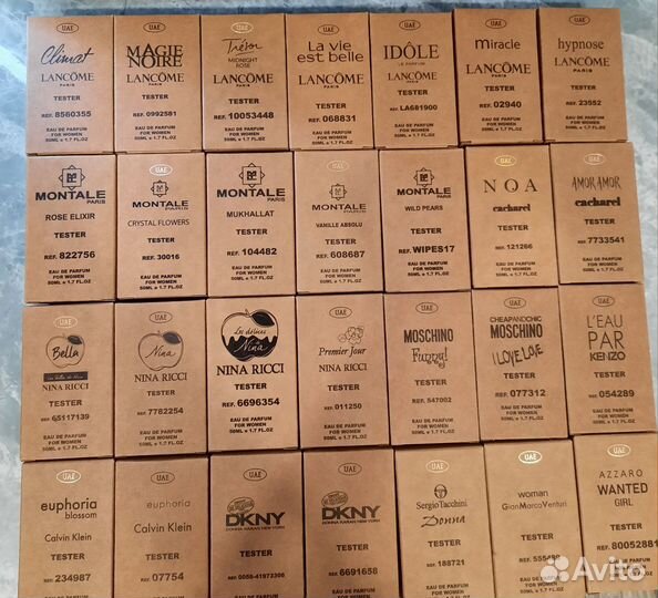 Парфюм тестеры 40-67мл