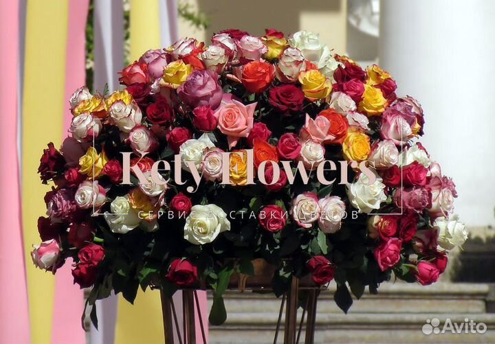 101 роза цветы букеты доставка