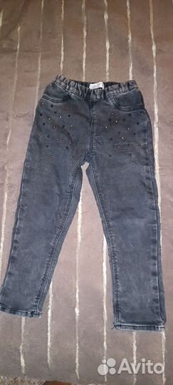 Джинсовая куртка для девочки 110