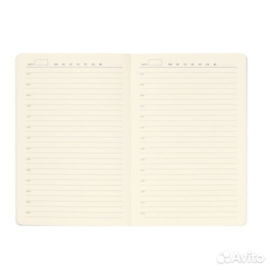 Ежедневник Alpha BtoBook недатированный, черный (без резинки, без упаковки, без стикера)