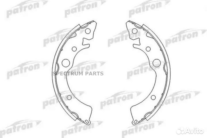Patron PSP219 46Z.колодки FN5524 K5518 K5524 PSP21