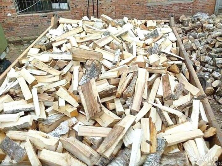 Дрова березовые. Колотые