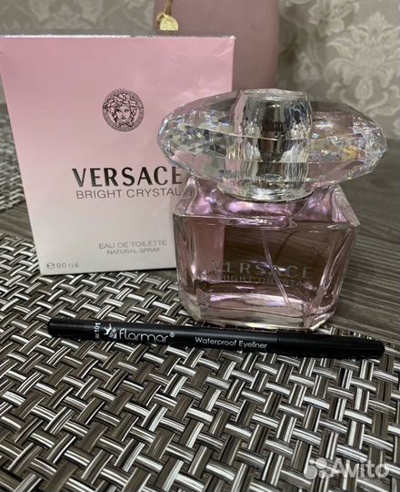 Туалетная вода versace bright crystal 90 мл