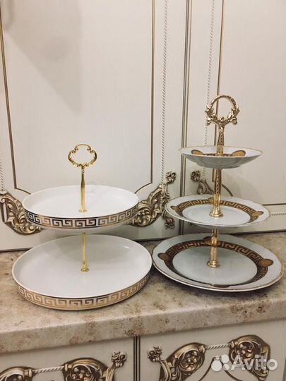 Versace фруктовница этажерка