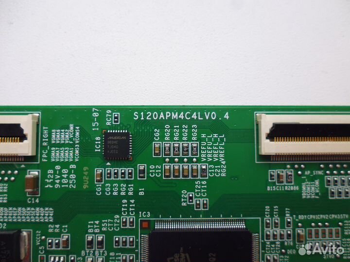 T-con S120APM4C4LV0.4 от Samsung UE46C6000RW