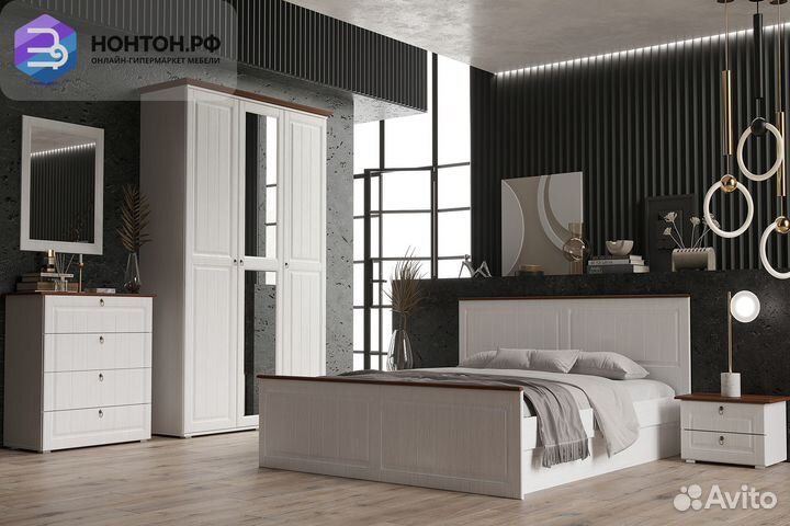 Спальный гарнитур Валенсия белый