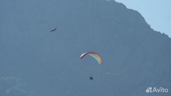 Полет на параплане