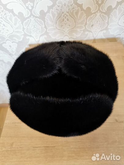 Норковая шапка мужская 58