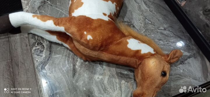 Лошадь мягкая игрушка