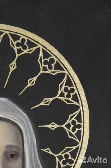 Портрет юной девушки