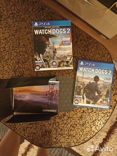 Watch dogs 2 deluxe edition диск для ps4