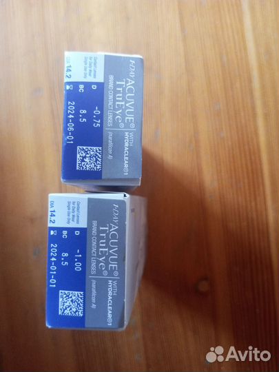 Контактные линзы acuvue trueye