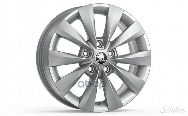Диск литой 16 castor 57A0714968Z8 VAG