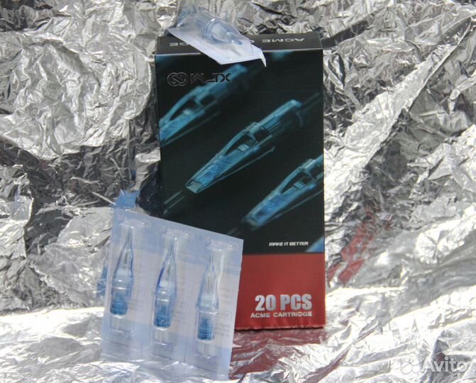 WJX WJX 10/14 RS картриджи для тату,20 шт