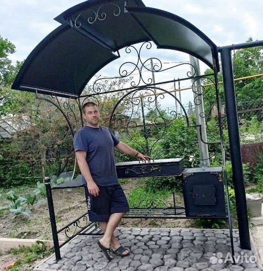 Мангал беседка