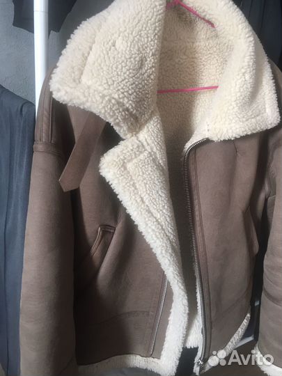 Дубленка женская 44 -46 искусственная