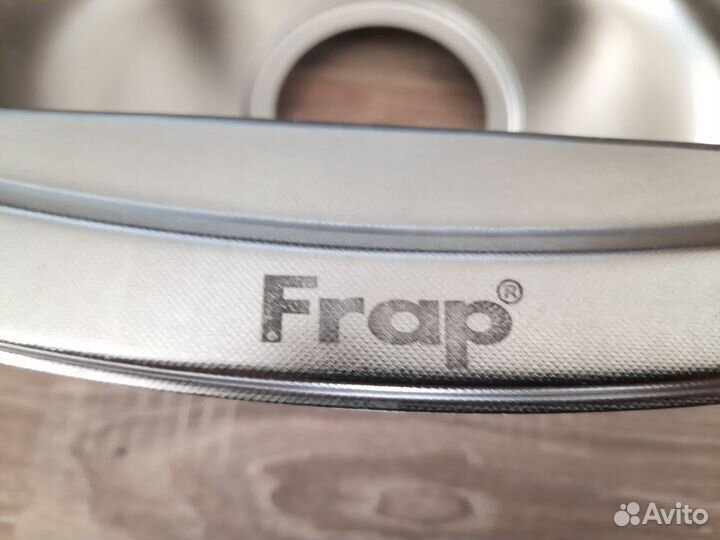 Мойка для кухни двойная FD4960T Frap
