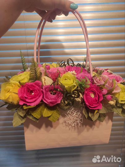 Цветы в сумочке