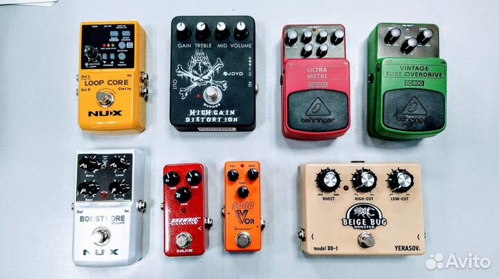 Гитарные педали эффектов