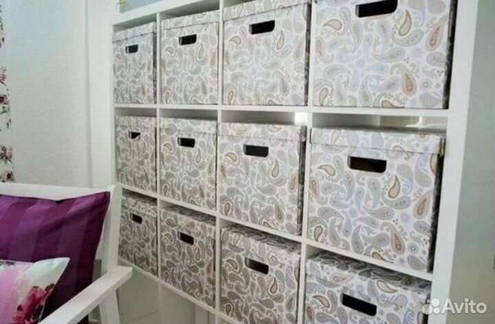 Коробка с крышкой IKEA Смека новые