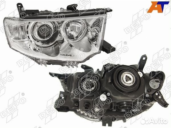 Фара mitsubishi L200/triton 05-15, mitsubishi pajero sport, mitsubishi pajero sport 08-15